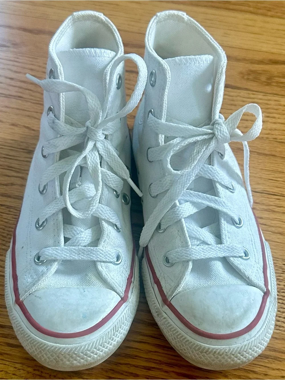 Converse White High Top Sneakers